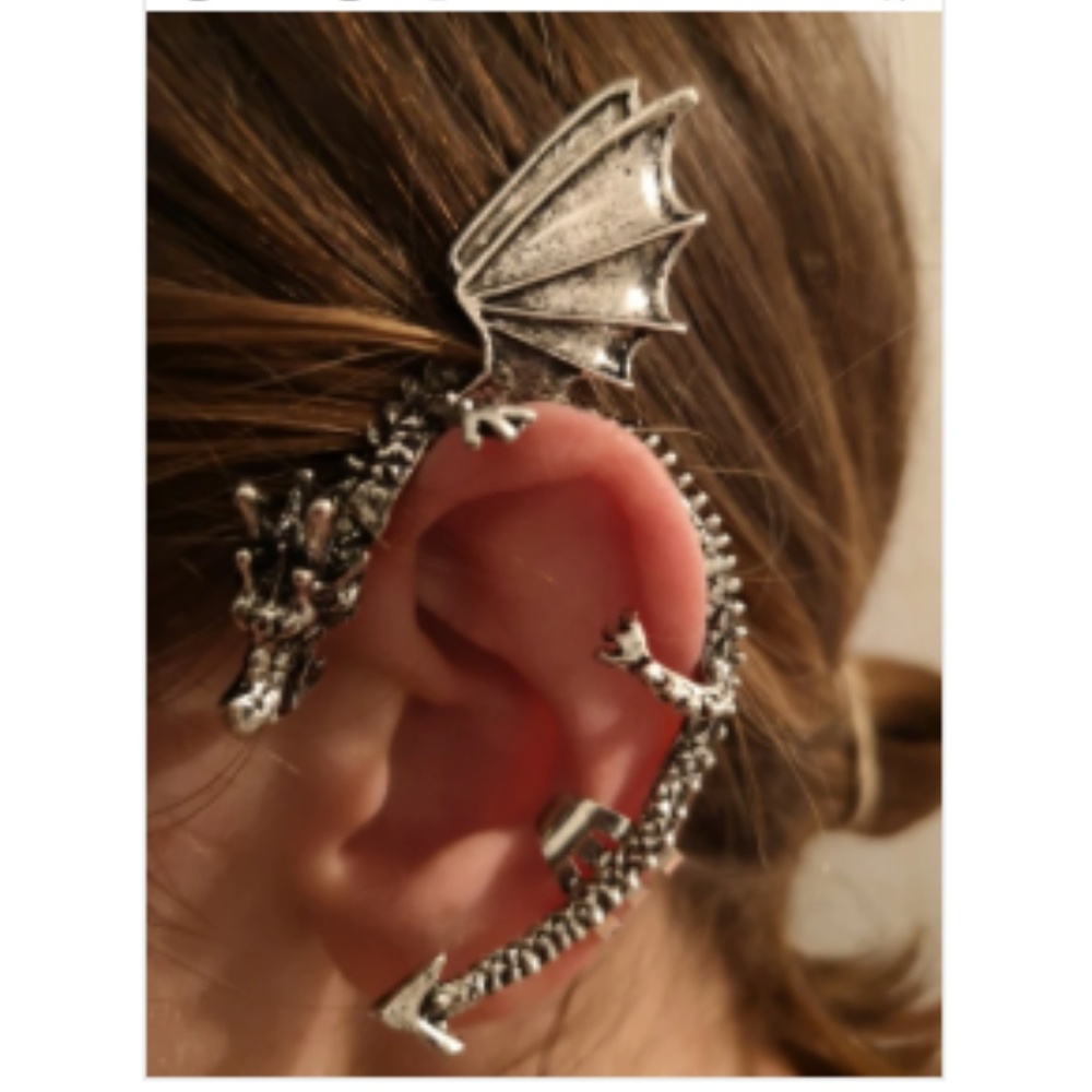 Game of Thrones Daenerys Targaryen Dragon Ear Cuff - Picture 3 of 6
